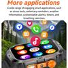 2026 New 1200mAh Rugged Military GPS Smart Watch Men 2.01" AMOLED Screen IP68 Waterproof Clock SOS Call Fitness Flashlight Smartwatch IOS Gift