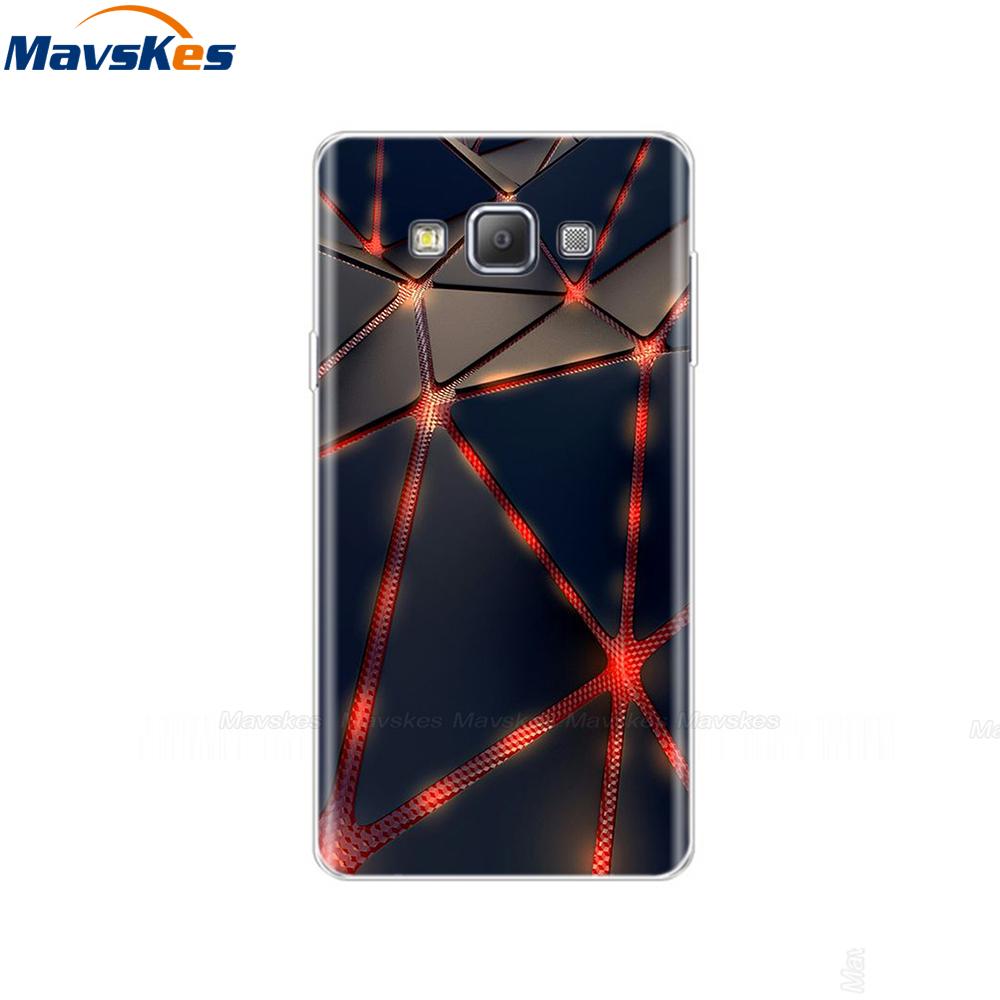 Silicon Phone Case For Samsung Galaxy A3 2015 Flower Cat A300 Soft TPU Back Cover For Samsung A3 2015 A300H A3000 SM-A300F pop
