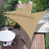Sonnensegel Dreieck Rechteck Wasserdichte Markise 95% UV-Schutz Sonnenschutz mit Seilen für Außenbereich Terrasse Garten Pool Abdeckung