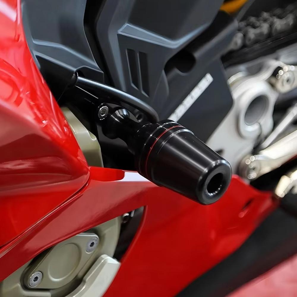 For Panigale V4 PANIGALE V4S 2025 2026 Frame Slider Protector Motorcycle Engine Anti-collision Protector Anti-collision Ball