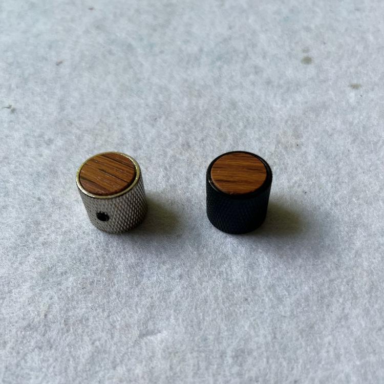 Ручка для электрогитары и бас-гитары с инкрустацией под дерево