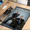Sherlock Printed Carpetrugfor Office Chair Living Room Bedroom Kitchen Room Decor Gifts