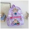 Foreign Style Internet Celebrity Boys And Girls Backpack Cartoon Animation Cute Print Primary School Bag Size Children Backpack