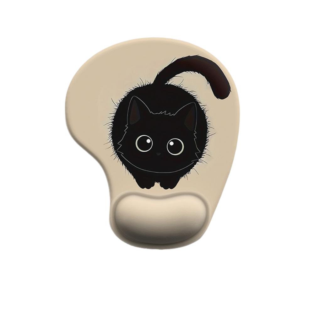 Silicone Comfortable Wrist Rest Non-Slip Desktop Wrist Support Cartoon Animal Mouse Pad  Computer