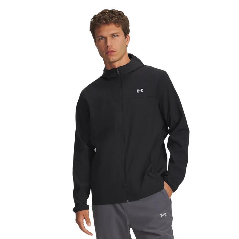 Under Armour Men s Casual Sport Woven Hooded Jacket XL