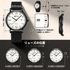 Anacend Watch, Simple, Date, Quartz, Analog, 3ATM Water Resistant, Cute, Stylish, Easy-to-Read, Popular, Unisex, For Students, High School Students,