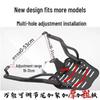 Universal Thickened Rear Cargo Rack for Electric Bikes & Scooters - 25-Inch Delivery Box Carrier