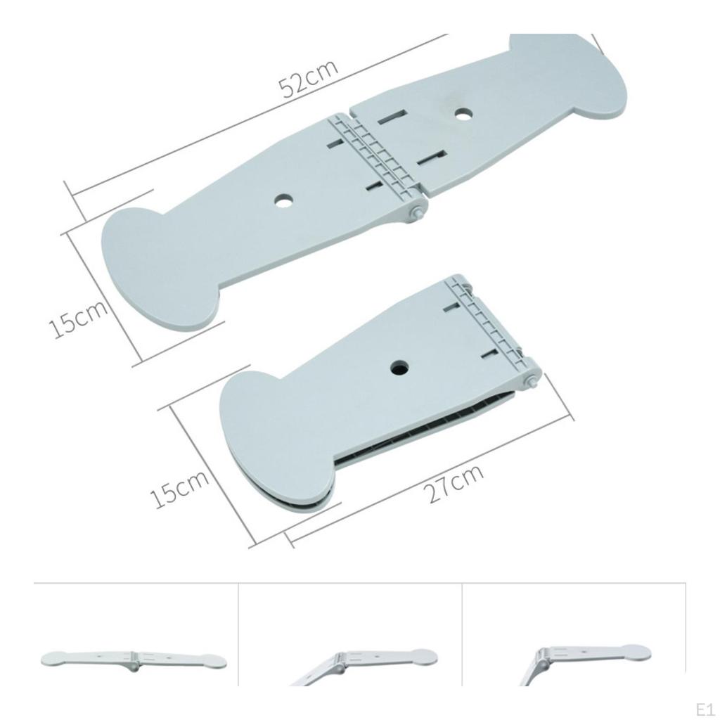 Foldable Leg Rest Lightweight Portable Footrest Compact Folding Support for Commuters, Office