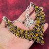 Tigerauge 925 Massiv Sterlingsilber Armband, Handgefertigte Edelstein-Halskette, Antikes Armband- & Halsketten-Schmuckset