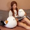 Super Soft Down Cotton Round Ball Shape Lifelike Fat Tits Bird Plush Toy Stuffed Plushie Parrot Cushion For Birthday Gift