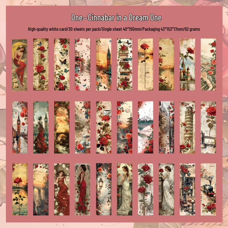 Yuezhen Romantic Garden Creative Graduation Bookmark Gift