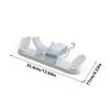 Type C Charging Dock Base Controller Charger Holder Station Nonslip Large Base for MQ 3S/3 VR Glasses White