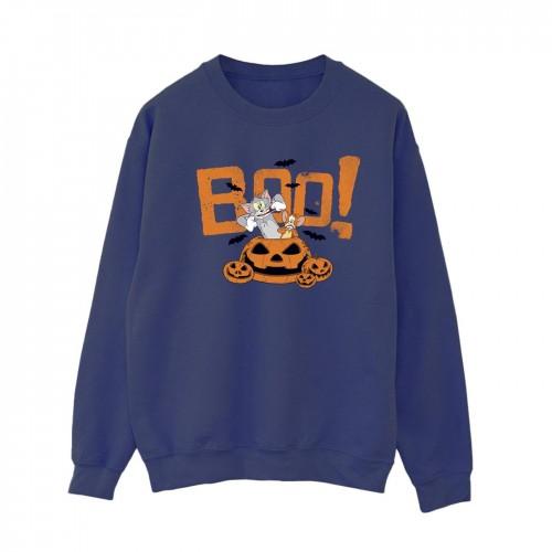 Tom & Jerry Womens/Ladies Halloween Boo! Sweatshirt