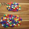 Assorted Color Middle Finger 25/50/100Pcs 3D Printed Mini Set, Tiny Colorful for Desktop Toy Desk Decor, Miniature Hand Gesture Figurine Gag