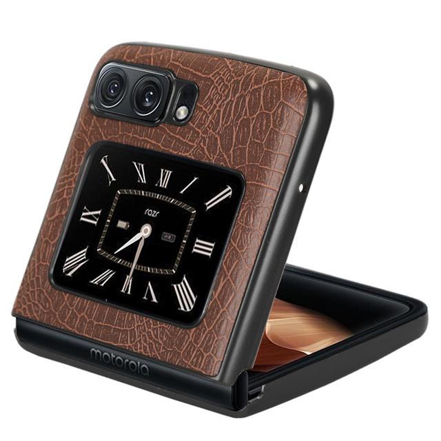 

Тонкий легкий кожаный чехол для Motorola Moto Razr 2022 5g, защита от падения, аксессуары для мобильных телефонов for MOTO RAZR 2022