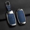 Zinc Alloy Leather Auto Shell Fob For Kia Optima Sorento Niro Soul Car Key Cover Case Holder For Kia KX3 KX5 K3S RIO Ceed Cerato