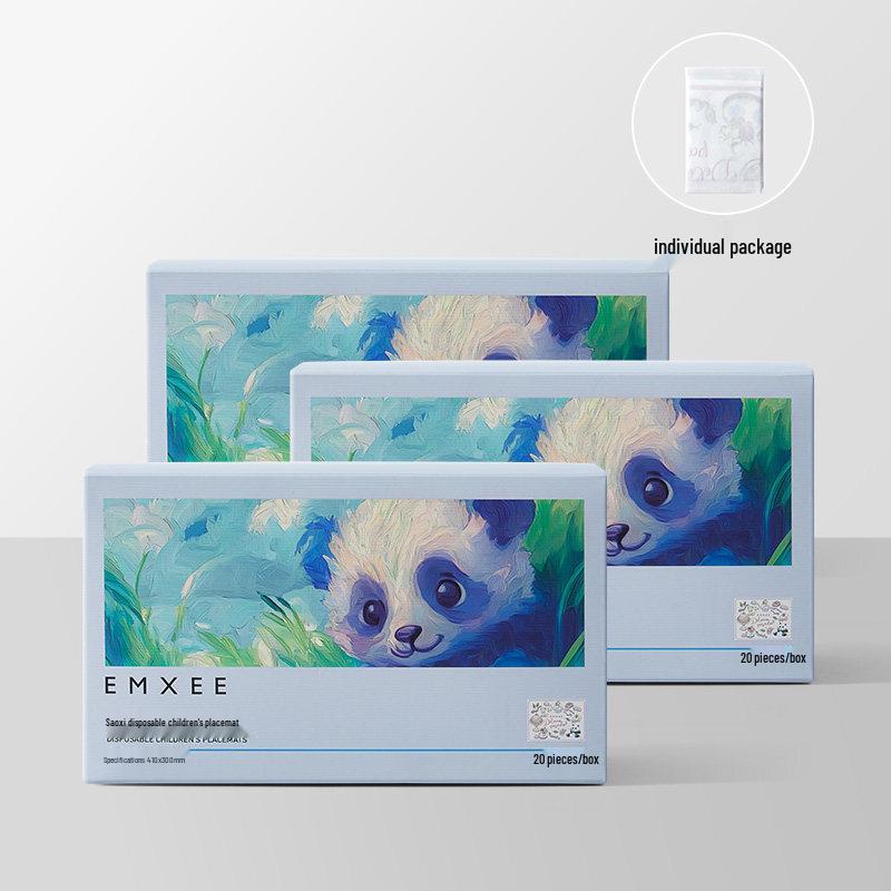 Одноразовая салфетка под тарелку ZISIZ Manxi для малыша