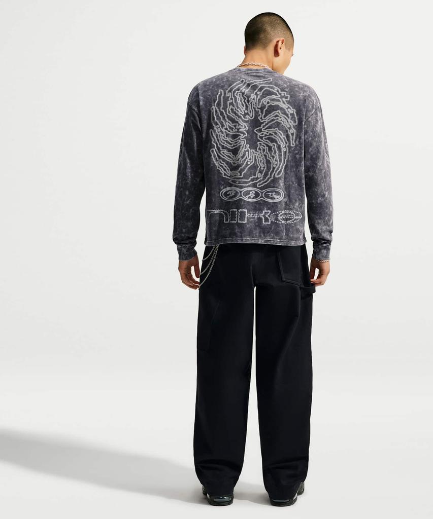 NIKE Sportswear Long Sleeve T-Shirt M - Anthracite / Io1399-060