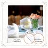 5pcs Arch Table Sign Acrylic for Seat Card Wedding Banquet Transparent Place Car