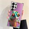 Animal Chameleon Soft Phone Case For Samsung Galaxy S26 Ultra S25 Edge S24 FE S23 Plus S22 S21 + S20 Plating Anti-Fall Fundas