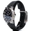 ORIS Aquis See-through Back Date Mechanical Automatic Watches Bezel and band: BlackUsed