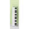Creative Piano Keyboard Rulers Centimeter Scale 15cm Transparent Ruler Student Back To School Stationery