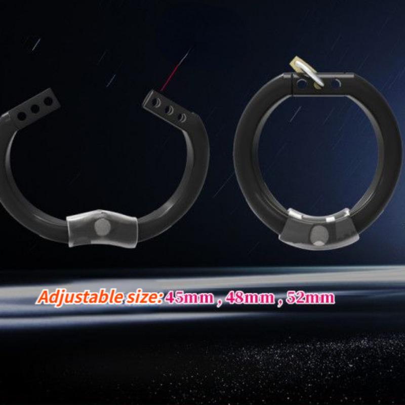 Male Chastity Device Bondage Lock Ring Curved Silicone Penis Cage Cock Cage Sex Toys for Men Penis Sleeve SM Adult Game