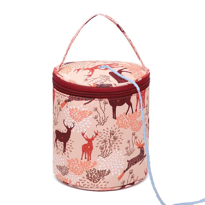 Handmade Portable Yarn Storage Handbag - Knitting & Crochet Dustproof Holder
