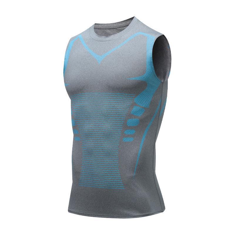 Men's Quick-Dry Sports Vest: Summer Training, Sweat-Wicking, Stretch T-Shirt for Basketball & Running
