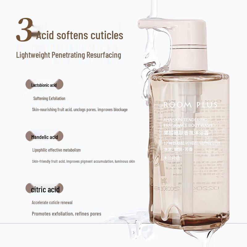 ROOM PLUS Fruit Acid Body Wash