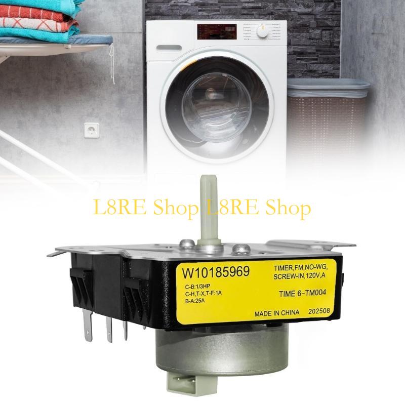 L8RE W10185969 Dryer Timer Mounting 115V 60Hz Replacement for WPW10185969 1481698