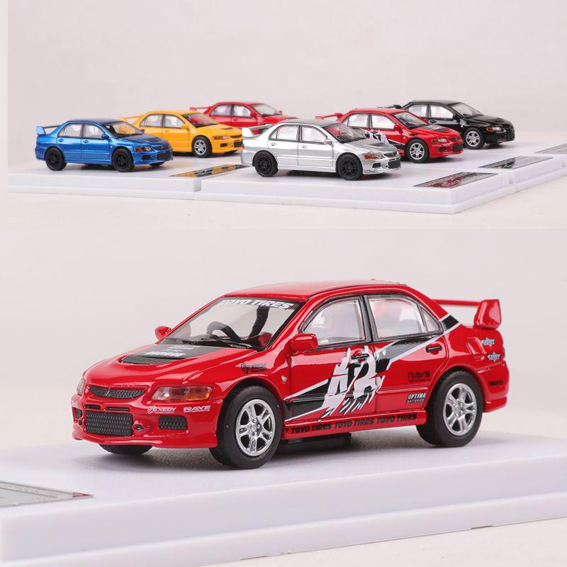 

1:64 Scale Mitsubishi Lancer EVO IX Alloy Car Model Ornament Collection