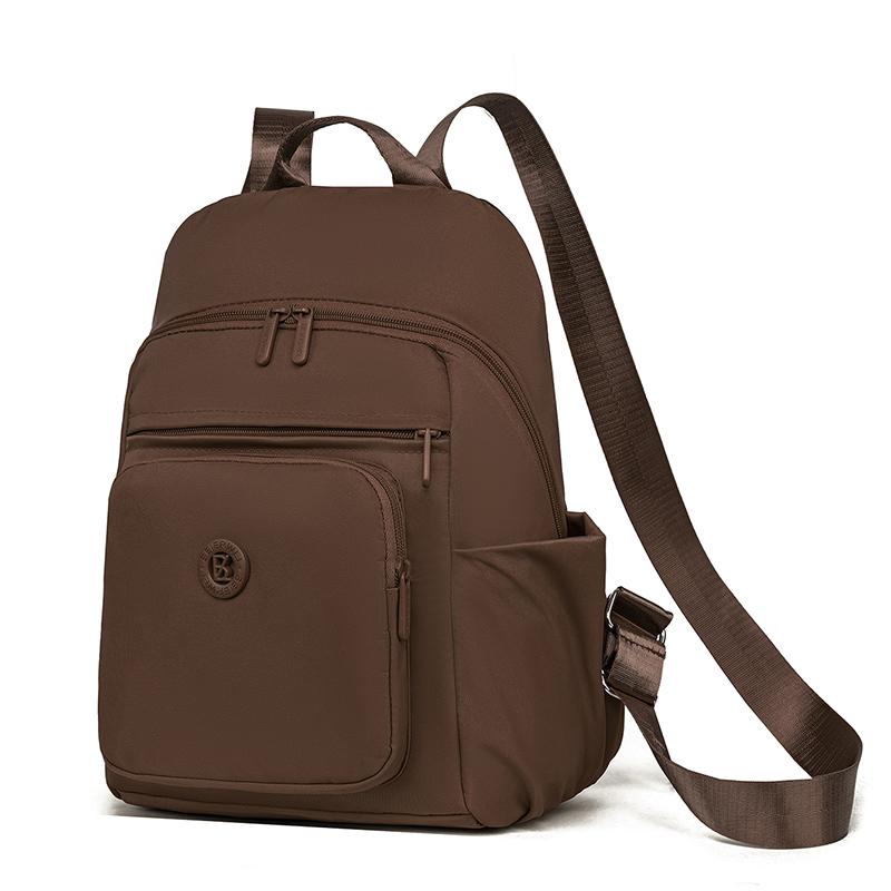 Women's Nylon Backpack with Multiple Pockets Lightweight Waterproof Daypack for Travel Daily