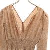 FRAY I.D Overall handle Long sleeve Long dress Brown Women Used