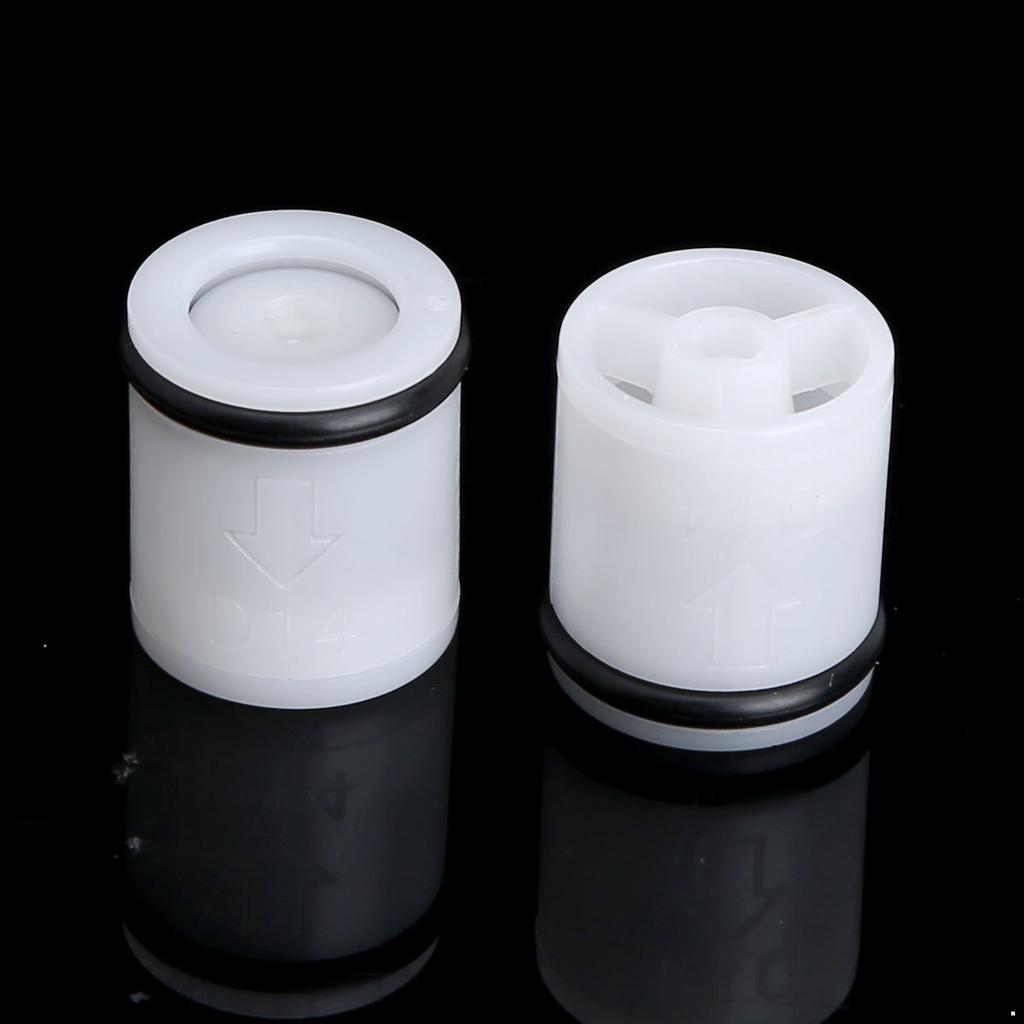 10Pcs Safety Durable Plastic Check Valve For Shower Head One Way Control Water Check Valve Filter Check Valve
