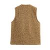 2024 Winter Women's Fashion: European & American Style Tie-Up Sleeveless Vest