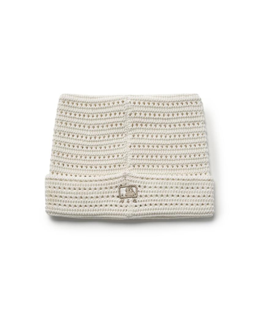 Emelbi Summer Crochet Meow Beanie Ny (Cream)