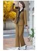 Spring 2025 Casual Suit for 50-Year-Old Women: Two-Piece Sporty Set for Middle-Aged and Elderly Moms