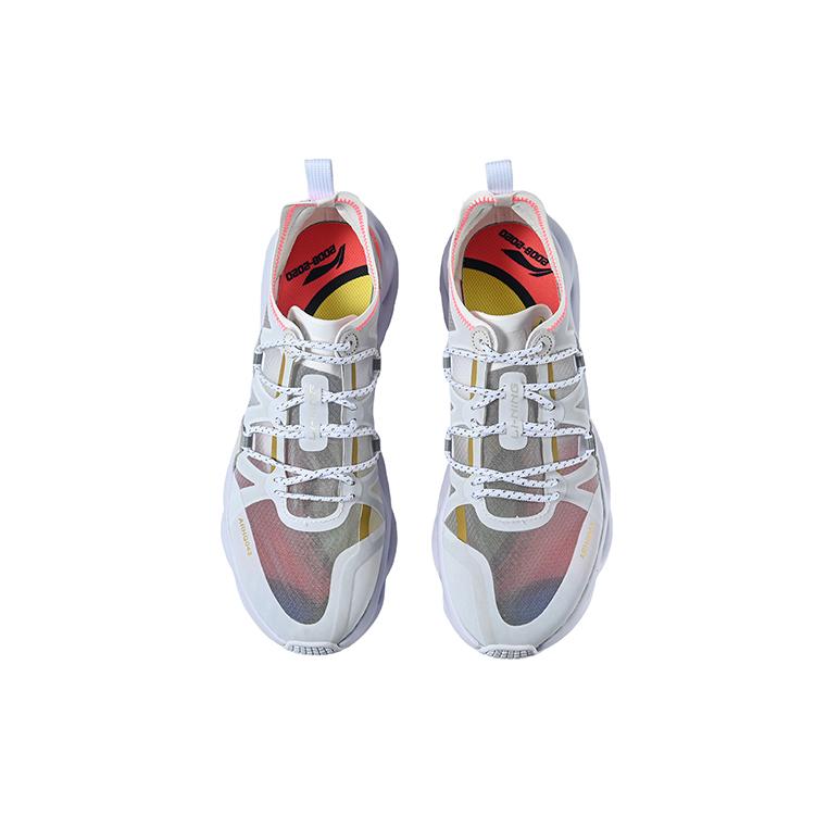 Li Ning Li Ning Arc Comfortable Cushioning Abrasion Resistant Slip Resistant Low Top Running Shoes Men's Gray ARHQ043-5