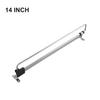 Iron and Plastic Pull Out Hanger Rail Extending Rack for Wardrobes and Cabinets