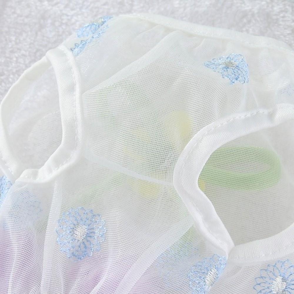 Thin Mesh Cat Strap Puff Skirt Lightweight Pet Sleeveless Dress Puppy Summer Clothing Outdoor