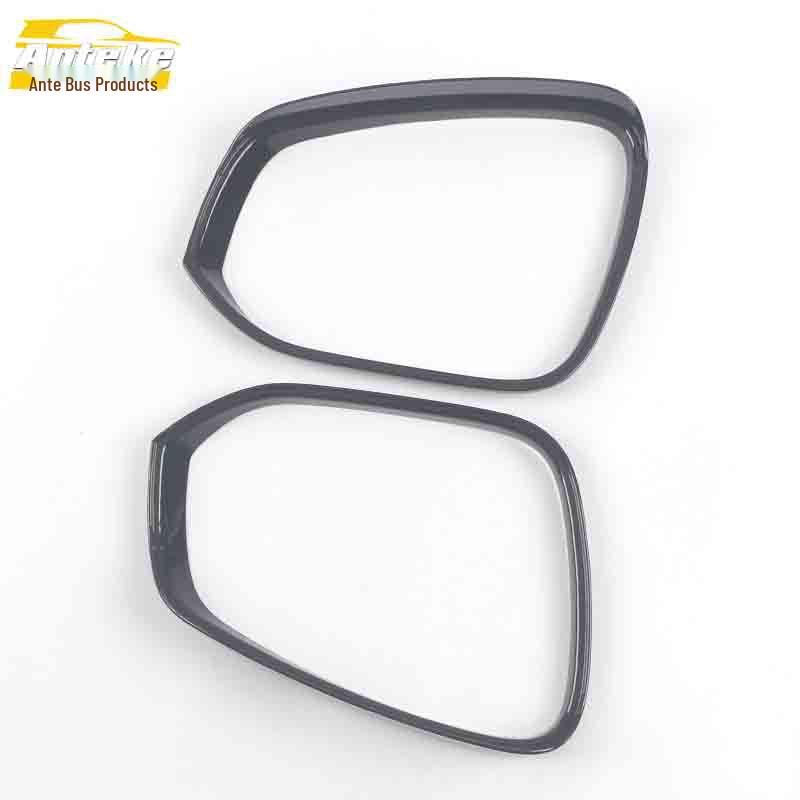 21 Crown Highlander Rearview Mirror Rain Eyebrow & Decorative Frame