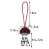 Rhinestone Jellyfish Beads Patches Bag Charm Crystal Tassel Lanyard Sewing Jellyfish Beading Applique Patch Keychain Bag Accesor