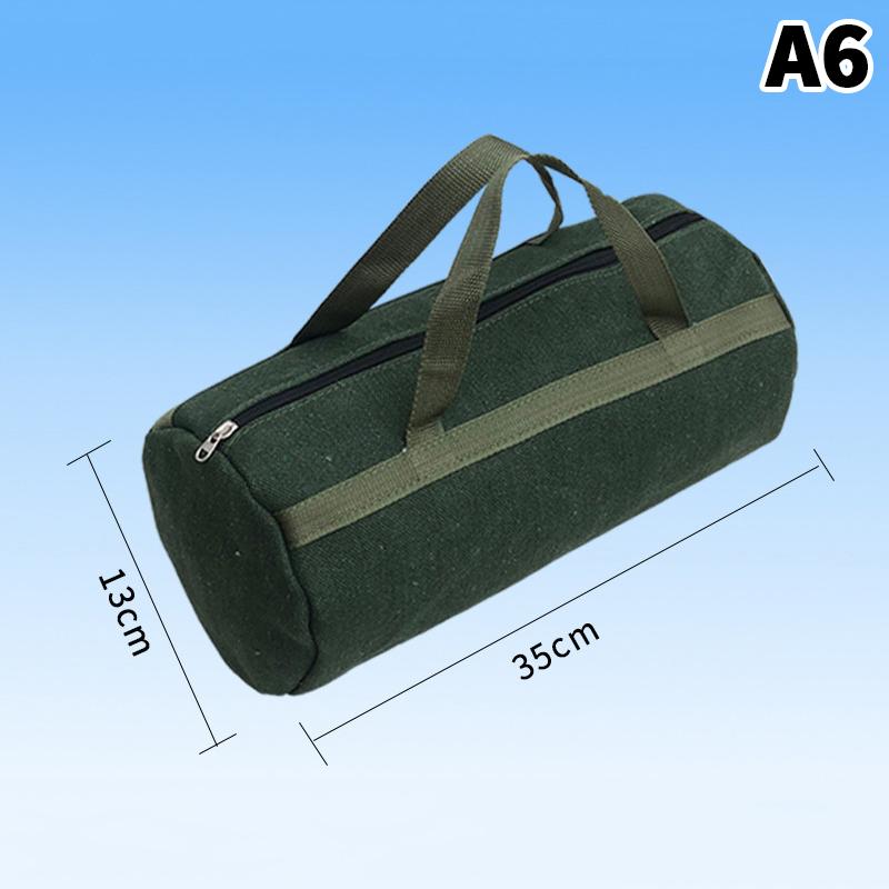 Durable Thicker Canvas Tool Bag Screwdriver Tools Packaging Large Capacity Repair Storage Pouch Electrical Tool Organizer