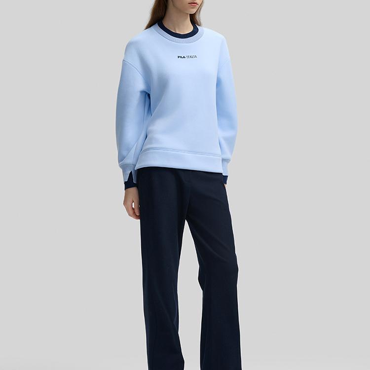 New FILA Sweatshirt Women's Water Blue F11W444206FLB