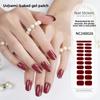 Solid Color Gel Nail Sticker Nail Sticker