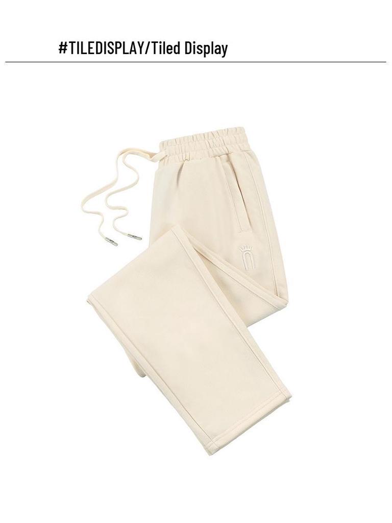 Women's Slim-Fit Lightweight Grey Sweatpants - 2025 Spring/Autumn Casual Trousers