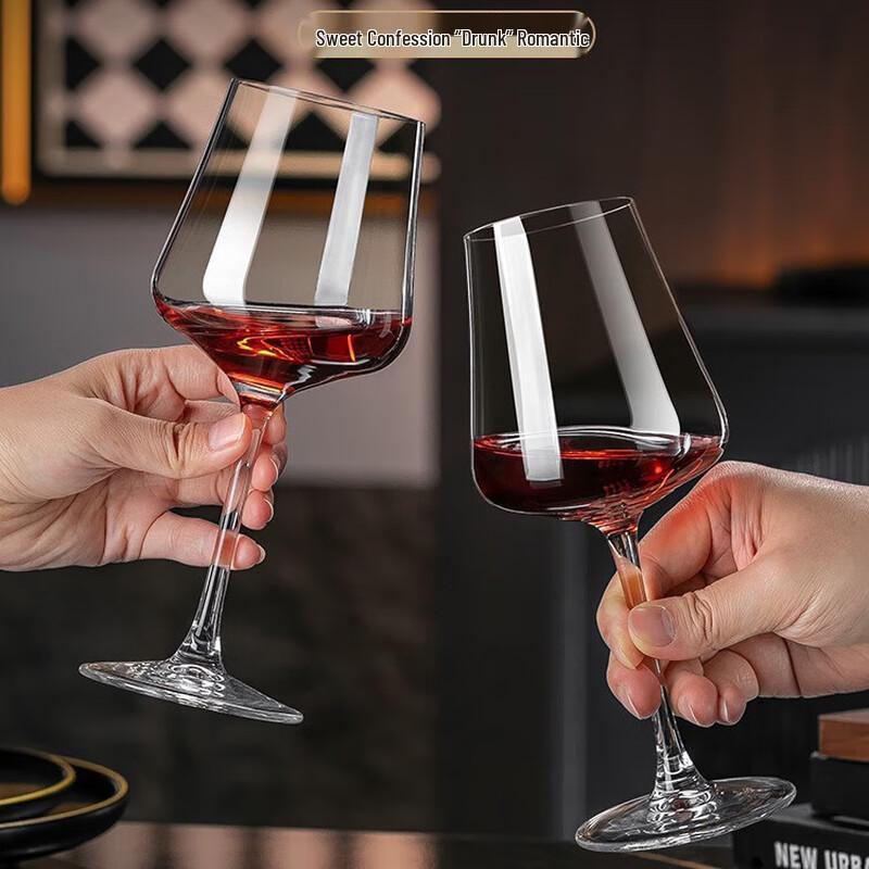 Garnas Luxury Crystal Red Wine Glass Set