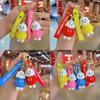Adorable Hoodie Droopy-eared Dog Keychain Cute Car Key Ring Charming School Bag Accessory Wholesome Gift For Kids Friends