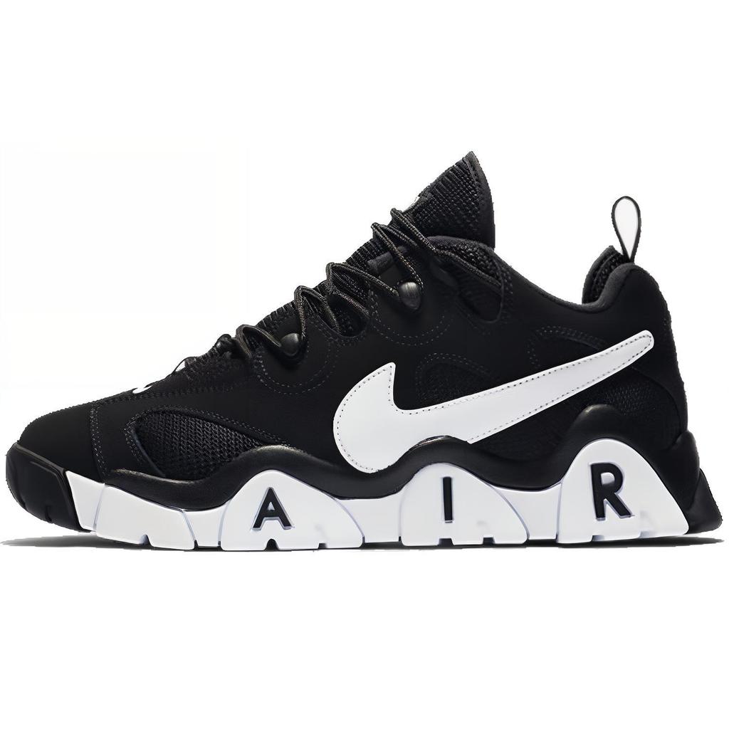 New Nike Air Barrage Low Black/White White CD7510-001